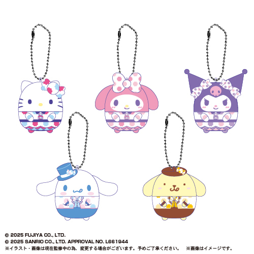 サンリオ　まとめい売り　5 SR-139 milky×サンリオキャラクターズ てのりんずコレクション