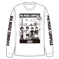 PIA FES 2025 ロングＴシャツ 白