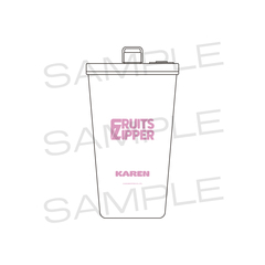 【FRUITS ZIPPER】ステンレスタンブラー 松本かれん（セブンネット限定）