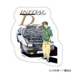 スマホリング　ダイカット　頭文字D（2026年8月上旬以降発売予定）