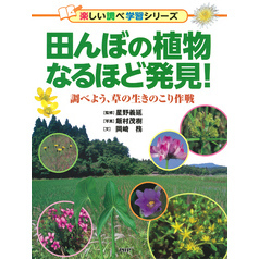 田んぼの植物なるほど発見！ 調べよう、草の生きのこり作戦
