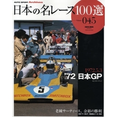 日本の名レース１００選　０４５　’７２日本ＧＰ　老練サーティース、余裕の勝利