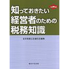 平２０　経営者のための税務知識