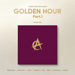 ATEEZ／10TH MINI ALBUM [GOLDEN HOUR : Part.1] (Digipak VER.)（輸入盤）