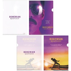 映画『ボヘミアン・ラプソディ』　Bohemian Rhapsody Plastic Folder Set