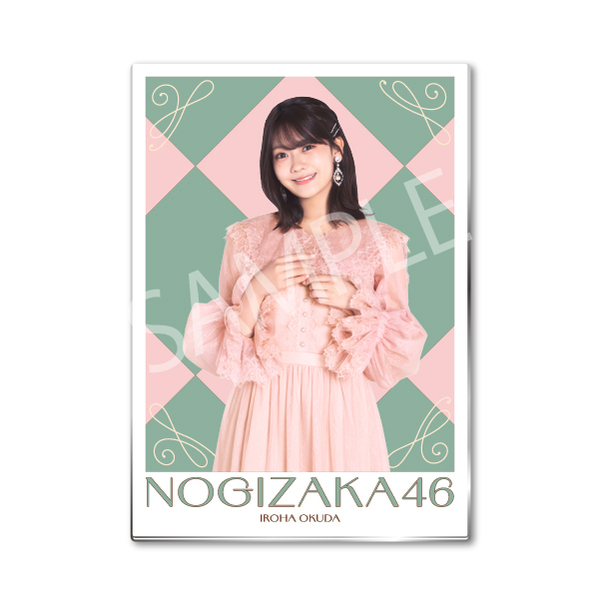 乃木坂46】メタルディスプレイ「奥田 いろは」（セブンネット