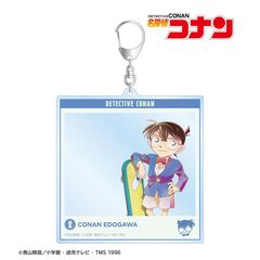 名探偵コナン 江戸川コナン Ani-Art clear label 第2弾 SNS風BIGアクリルキーホルダー（2026年8月下旬以降発売予定）