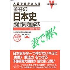 金谷の日本史頻出問題　表で解く