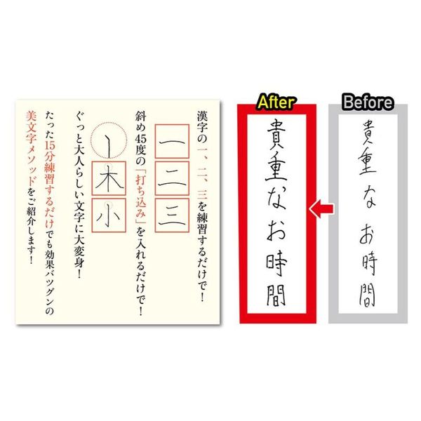 誰でも一瞬で字がうまくなる大人のペン字練習帳 通販｜セブンネット 