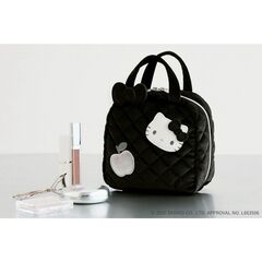 HELLO KITTY × BRILMY 中身が見えて時短がかなう ズボラに優しいコスメポーチ BOOK VELOUR BLACK ver. (宝島社ブランドムック)
