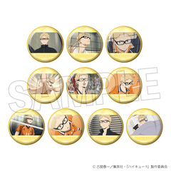 ハイキュー!!　トレーディング缶バッジ　月島 蛍BOX【BOX】（2025年7月以降発売予定）