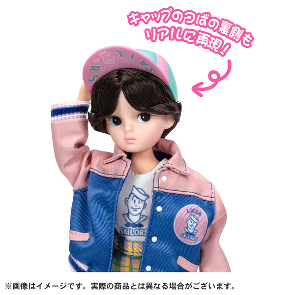 イコラブ　スタジャン 駿河屋 -<中古>イコールラブ(=LOVE) スタジャン ネイビー