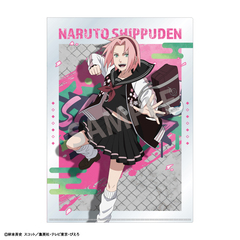NARUTO-ナルト- 疾風伝 A4シングルクリアファイル　春野サクラ／学園（2026年6月以降発売予定）