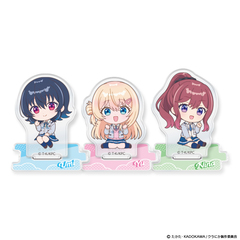 TVアニメ『クラスで2番目に可愛い女の子と友だちになった』 アクリルキャラスタンド　ミニキャラ集合