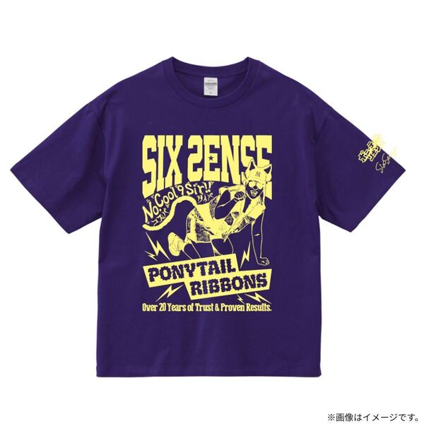 ポニーテールリボンズ×6SENSEコラボTシャツ