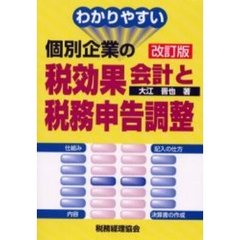 わかりやすい個別企業の税効果会計と税務申告調整　改訂版