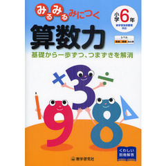 みるみるみにつく算数力　基礎から一歩ずつ、つまずきを解消　小学６年