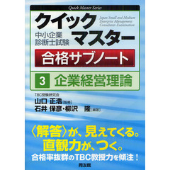 企業経営理論　中小企業診断士試験