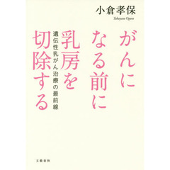 がんになる前に乳房を切除する　遺伝性乳がん治療の最前線