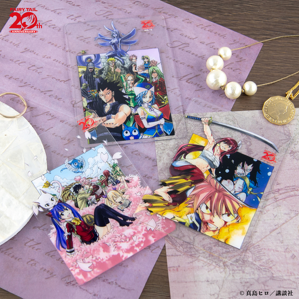 FAIRY TAIL トレーディングクリアカード 単品(全12種よりランダム1種