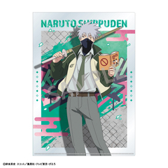 NARUTO-ナルト- 疾風伝 A4シングルクリアファイル　はたけカカシ／学園（2026年6月以降発売予定）