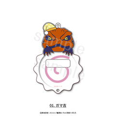 NARUTO-ナルト- 疾風伝　アクリル缶バッジケース 01.ガマ吉