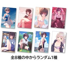 【絵師コレ】「れぶん」長方形缶バッジ 単品（全8種より1種ランダム）