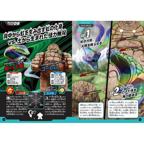 獣王beast いちばん強いヤツはだれだ！？ドラゴンvsビースト凶獣王超バトル図鑑