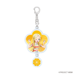 【前橋ウィッチーズ POPUP】2連アクリルキーホルダー　チョコ