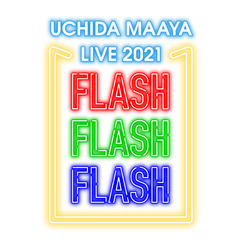 内田真礼／UCHIDA MAAYA LIVE 2021 「FLASH FLASH FLASH」＜セブンネット限定特典：アクリルキーホルダー付き＞（Ｂｌｕ－ｒａｙ）