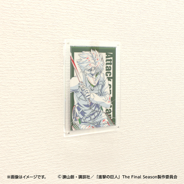 進撃の巨人　メタルディスプレイ　場面カット1、3 進撃の巨人 メタルディスプレイ 場面カット1、3