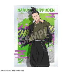 NARUTO-ナルト- 疾風伝 A4シングルクリアファイル　奈良シカマル／学園（2026年6月以降発売予定）