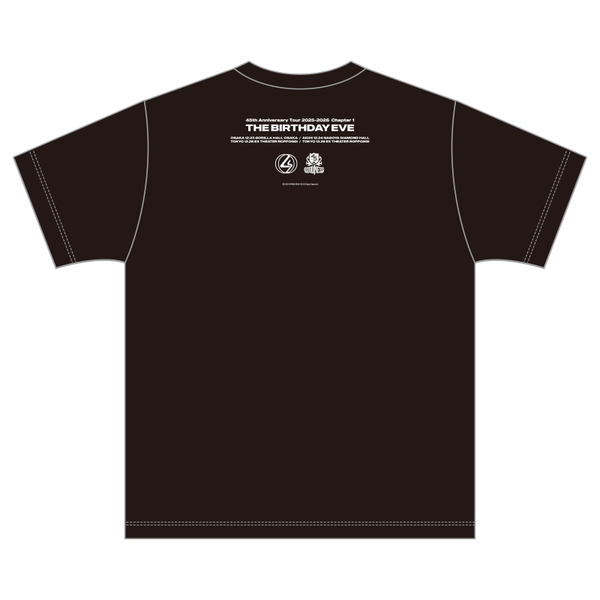 LOUDNESS グラフィックTシャツ Sサイズ LOUDNESS】45th Anniversary Tour 2025-2026 Chapter1 ”THE BIRTHDAY