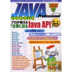 ＪＡＶＡ　Ｐｒｏｆｅｓｓｉｏｎａｌハンドブック　プロが教える「仕事に出るＪａｖａ　ＡＰＩ」