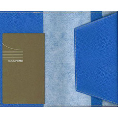 ２０７．ブックマム　新書サイズ　ブルー