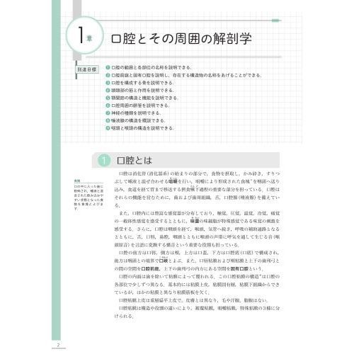 口腔解剖学・口腔組織発生学・口腔生理学　歯・口腔の構造と機能