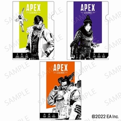 Apex Legends　レジェンズクリアファイル3枚セット Vol.1 E