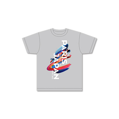 【PSG JAPAN TOUR 2023】ツアー公式ドライTシャツ（キッズ）グレー