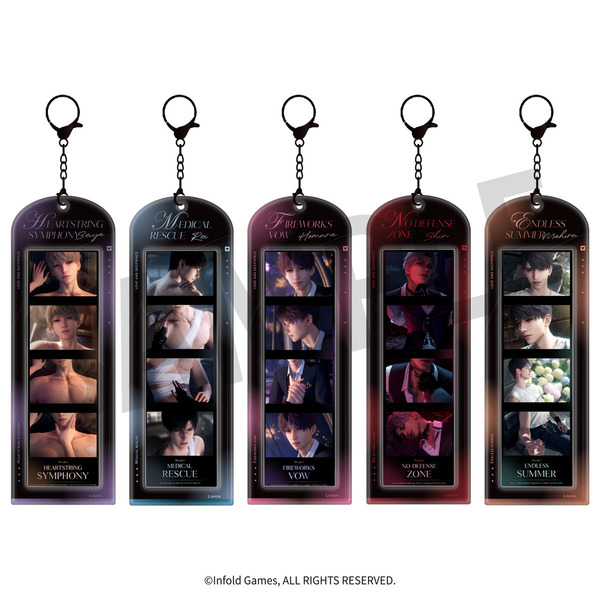 恋と深空」心の囁きシリーズ 心の跡4コマフォトフレームセット（レイ