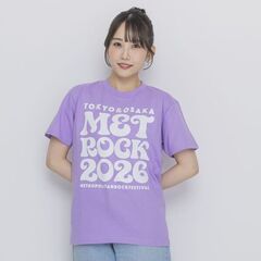 【METROCK2026】オフィシャルTシャツ(セブンネットショッピング事前通販限定) パープル