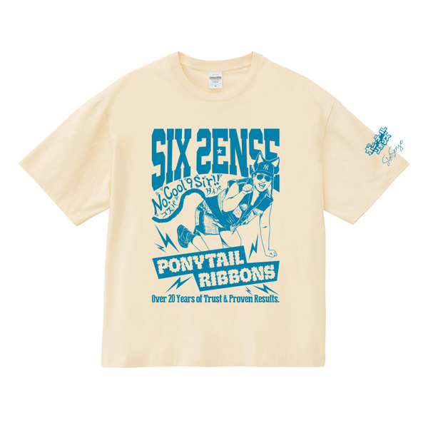 ポニーテールリボンズ×6SENSEコラボTシャツ