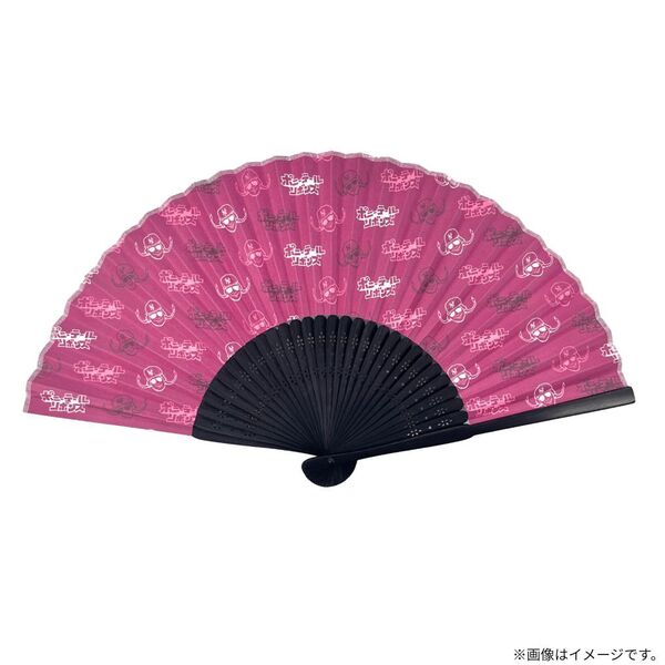 ロゴ扇子